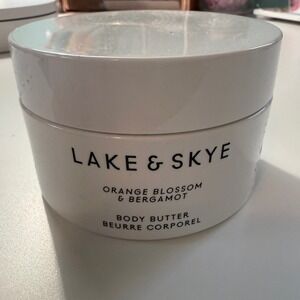 Lake & Skye Orange Blossom Bergamot Body Butter 4.94 oz Vegan Cruelty Free